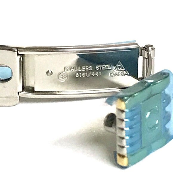 Omega De Ville Steel & Gold Plated 6151/441 Clasp - Picture 5 of 9